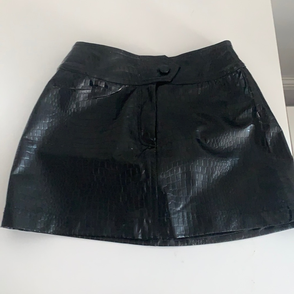 Robin Piccone  faux leather mini XS